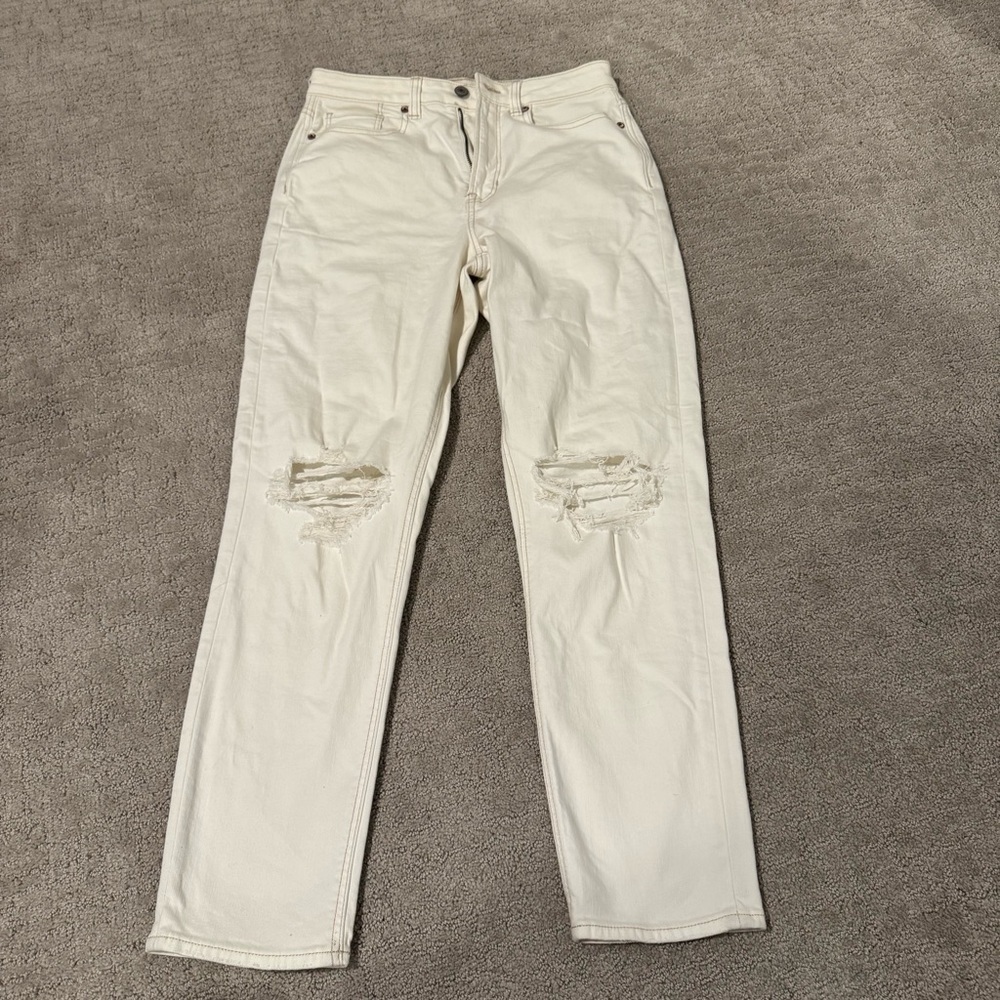 american eagle mom stretch jeans size 6 regular